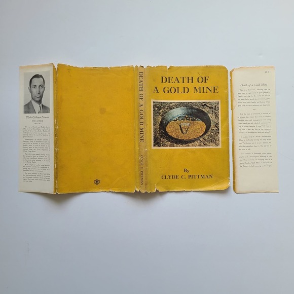 Local History Book Death of a Gold Mine Pittman Signed # 29 / 500 Haile SC 1st - Picture 7 of 16